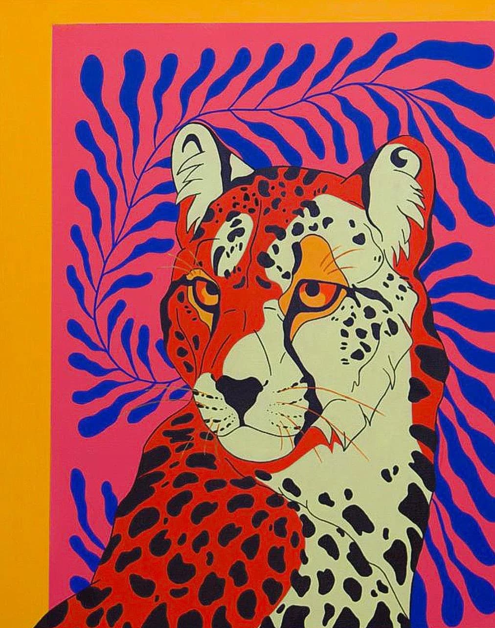 Wild Look Print