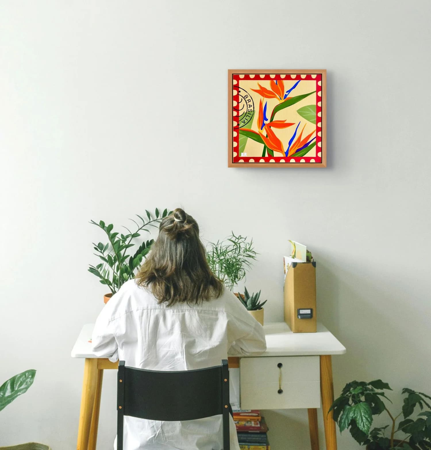 Birds of Paradise Print view 2
