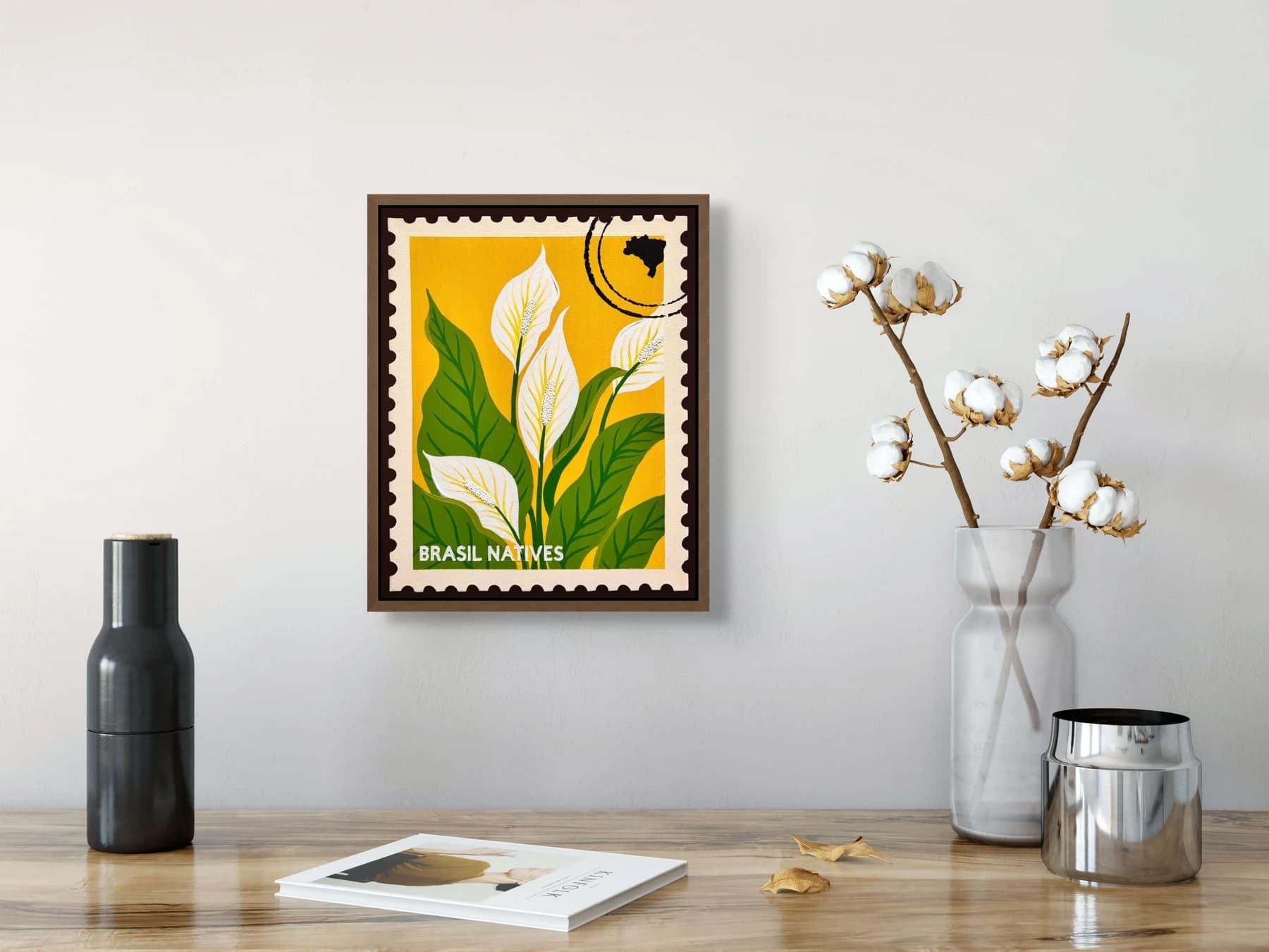 Peace Lilies Stamp