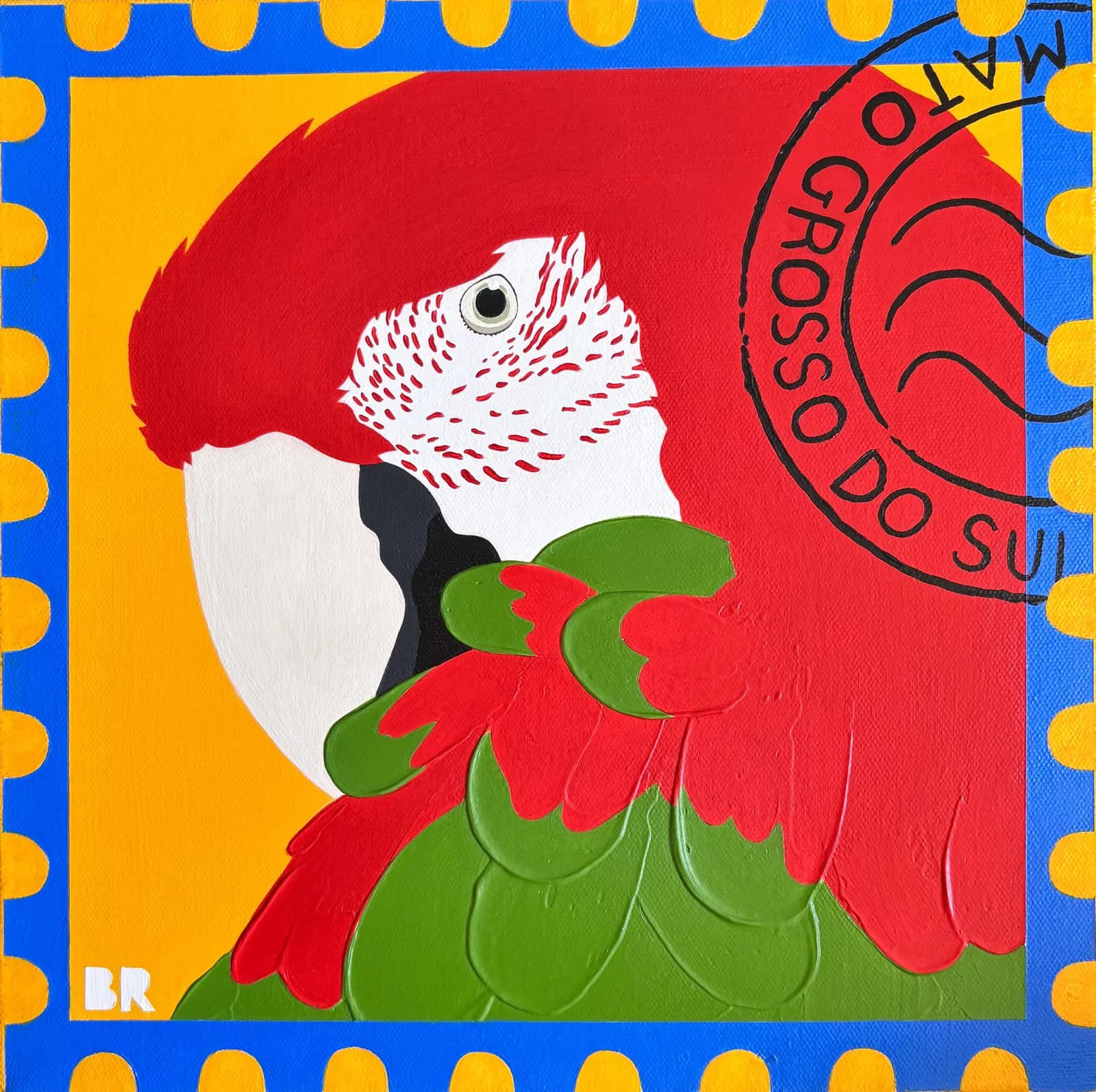Scarlet Macaw Print
