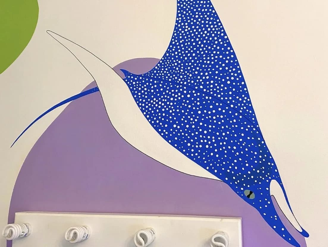 Mural in situ