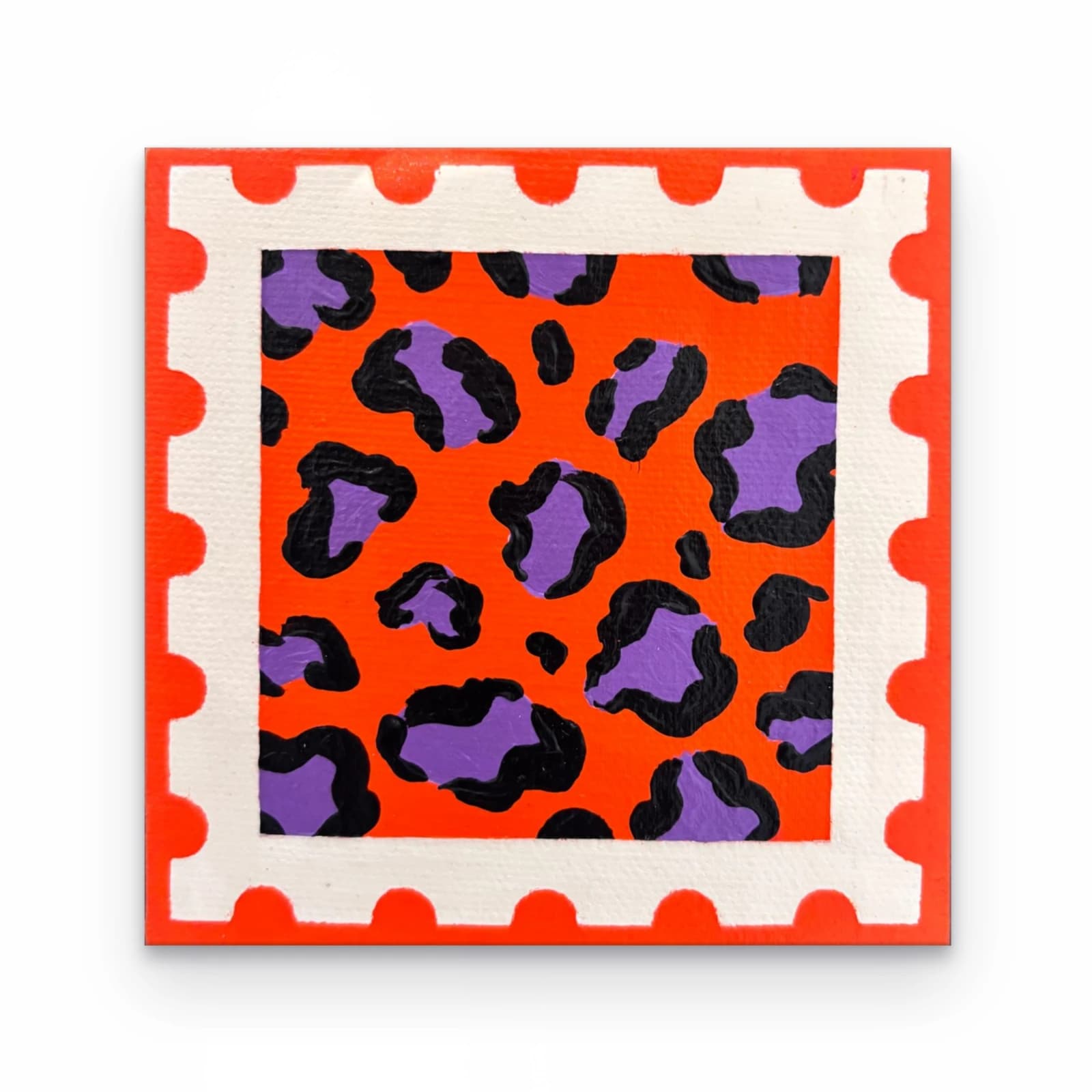 Onça Pintada Stamp Post Jaguar print, mini stamp collection