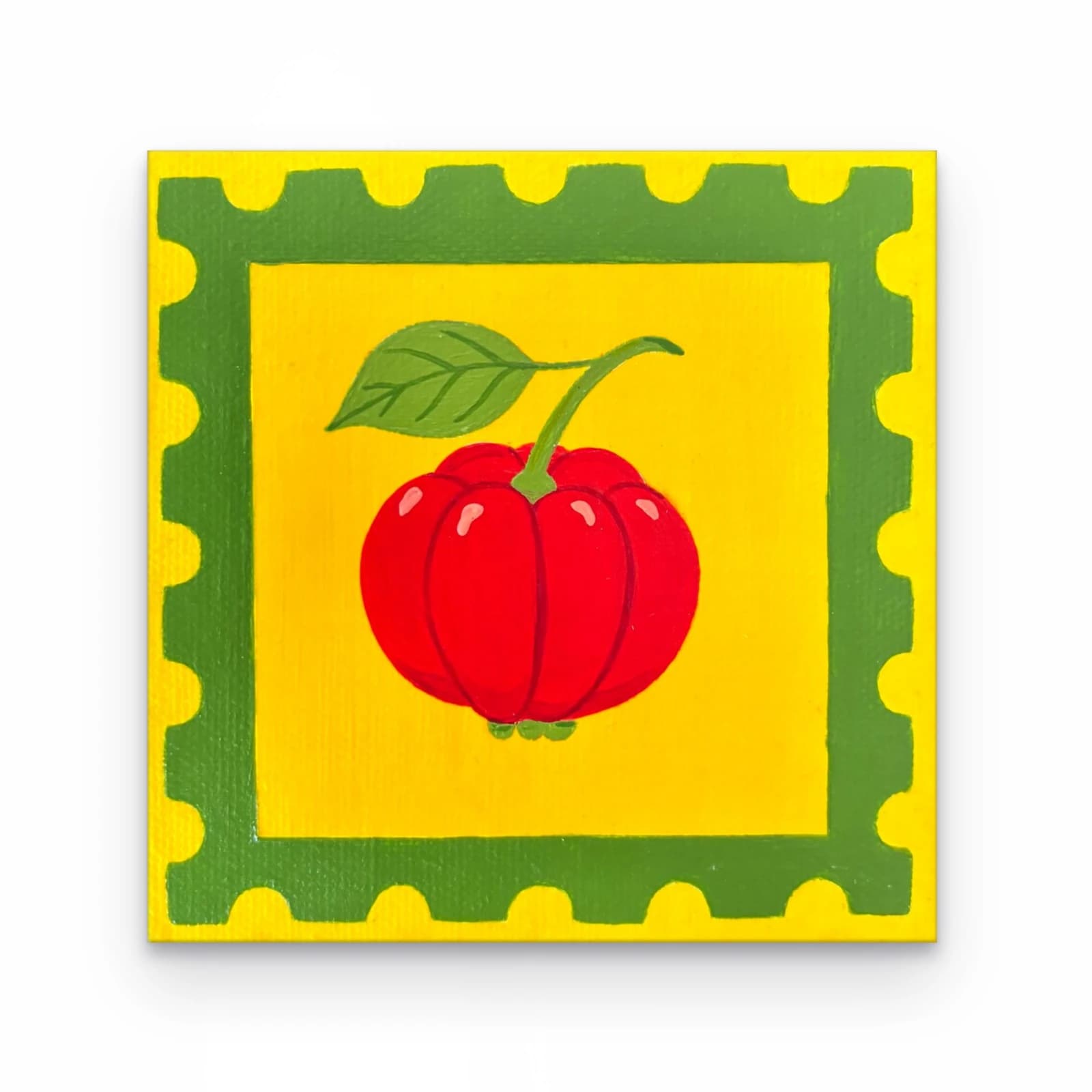 Pitanga Stamp Post Pitanga (Brazilian cherry), mini stamp collection